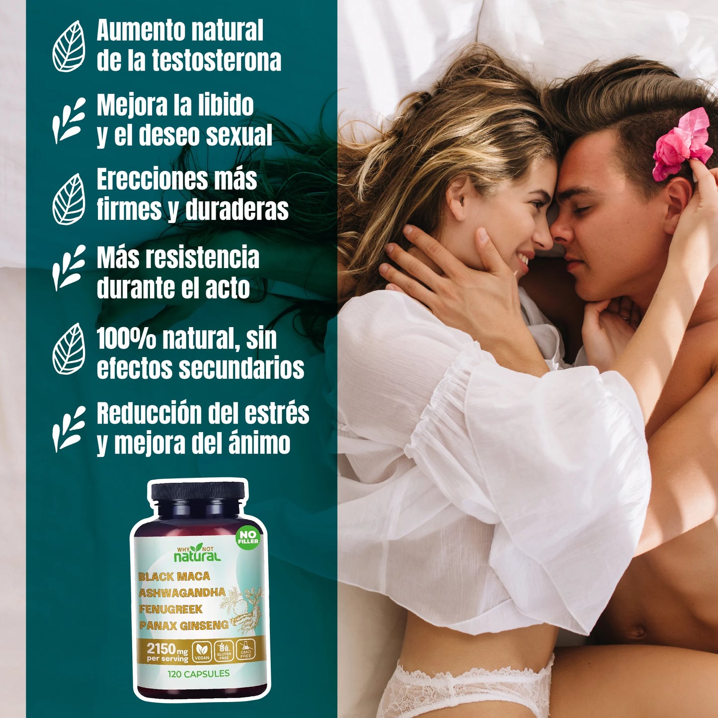 Suplemento Natural para el Rendimiento Sexual