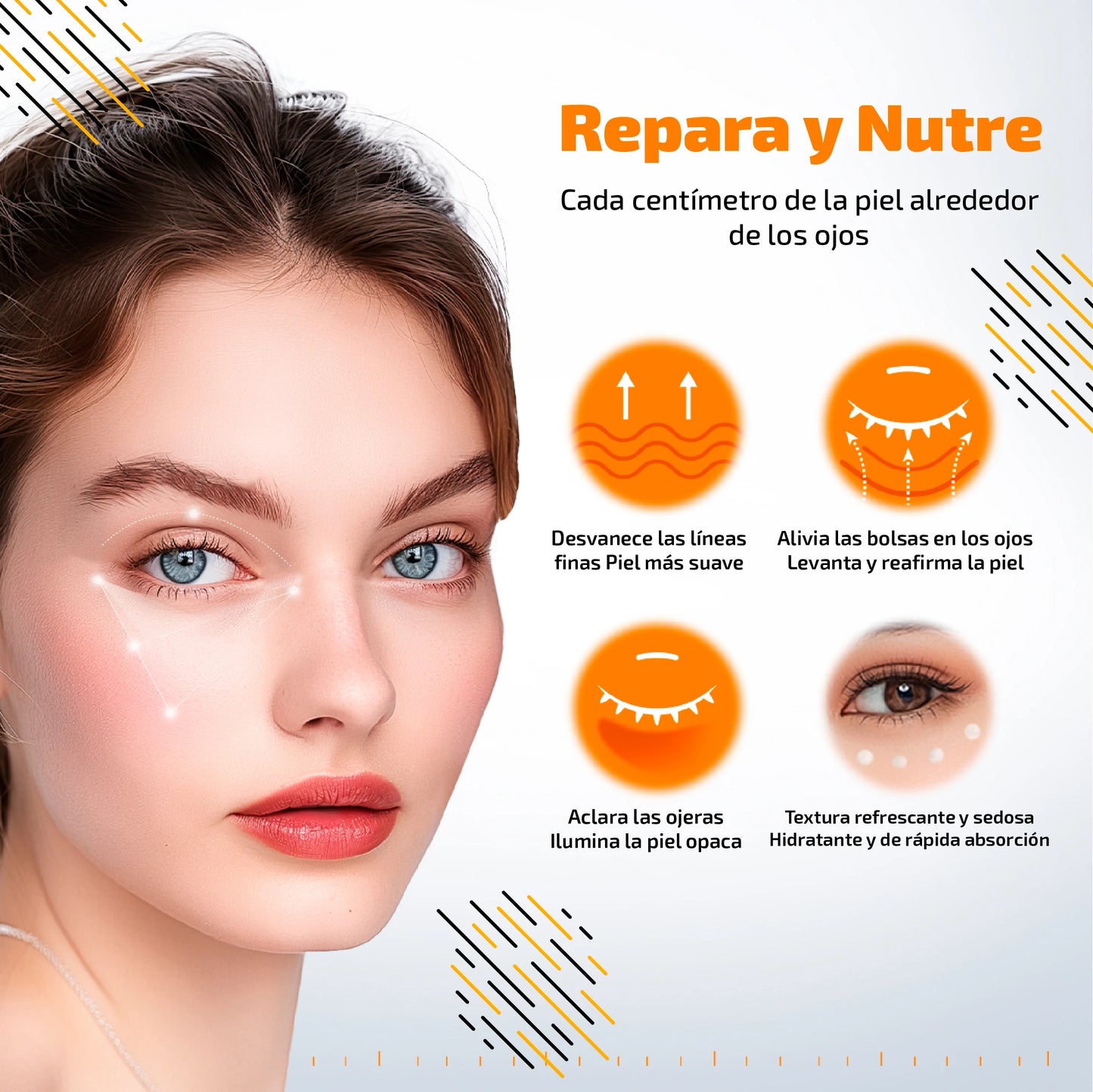 Crema Reparadora Anti edad para ojeras y bolsas
