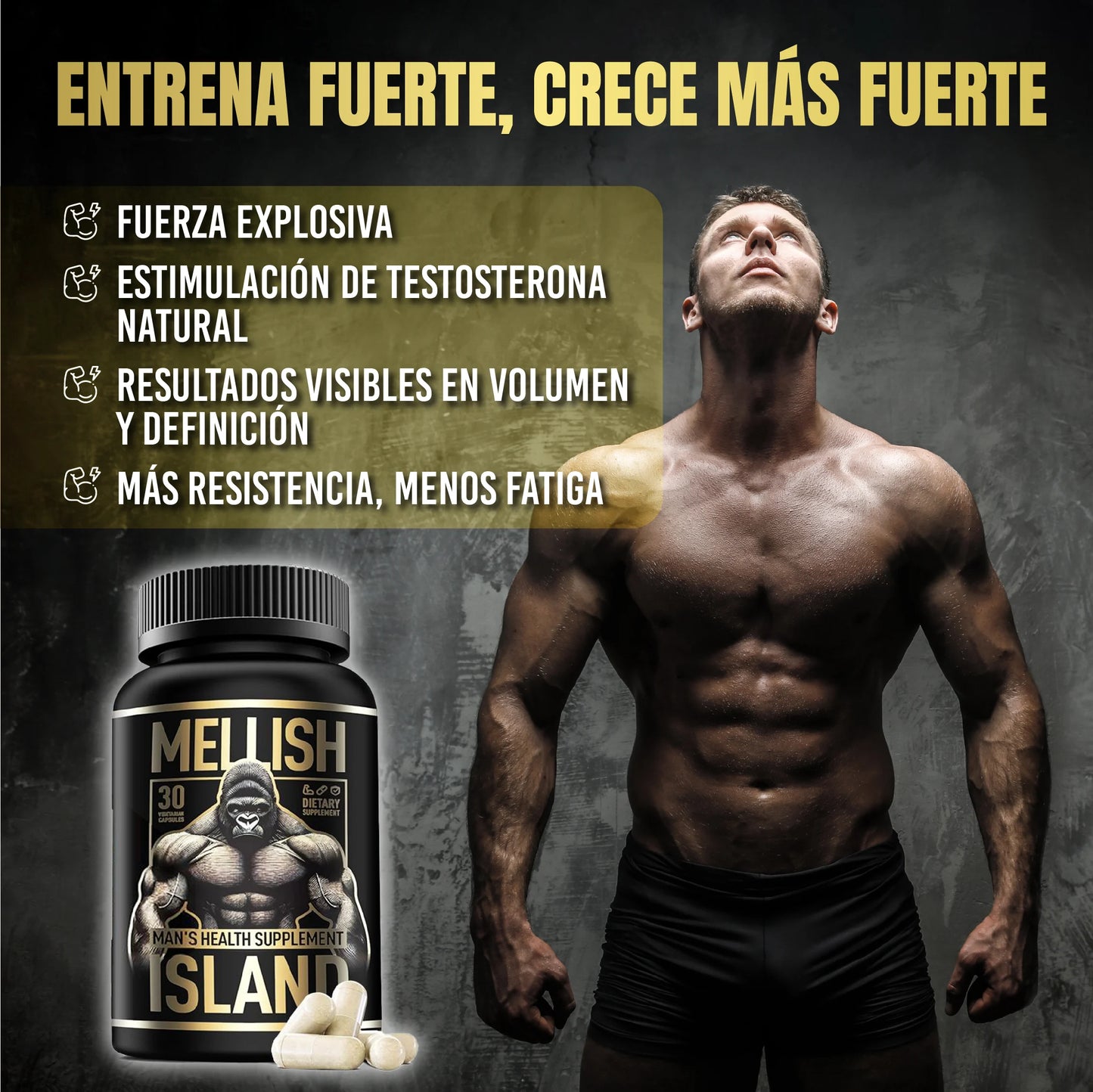 Suplemento Estimulador natural de testosterona