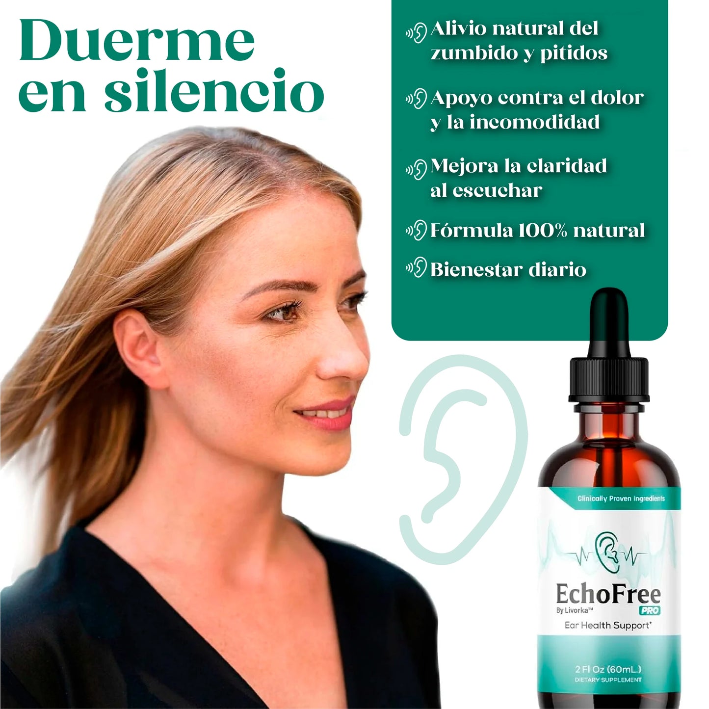 Bienestar Natural para la salud y claridad auditiva