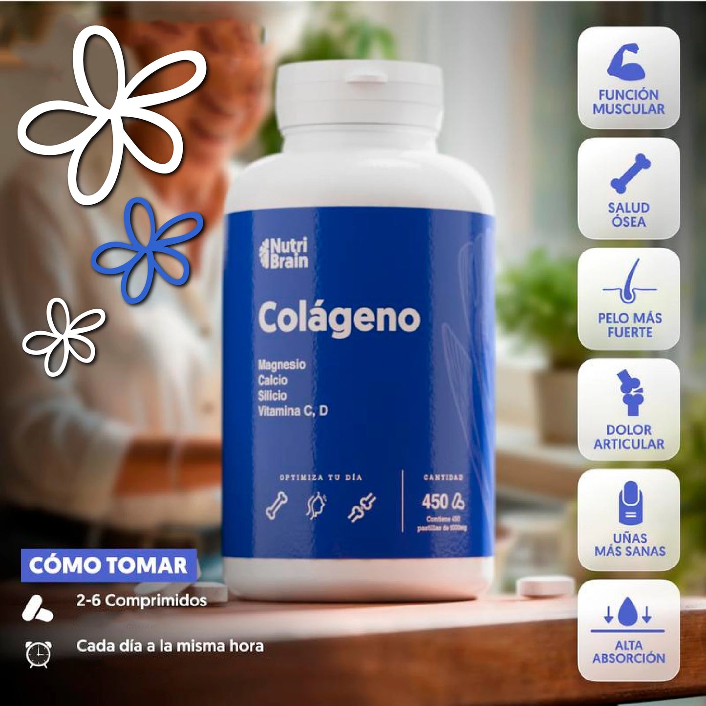 Colágeno Hidrolizado| Articulaciones, Músculos, Huesos y Belleza Total