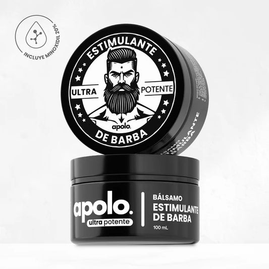 Balsamo de Crecimiento para Barba Ultra Potente con 20% Minoxidil