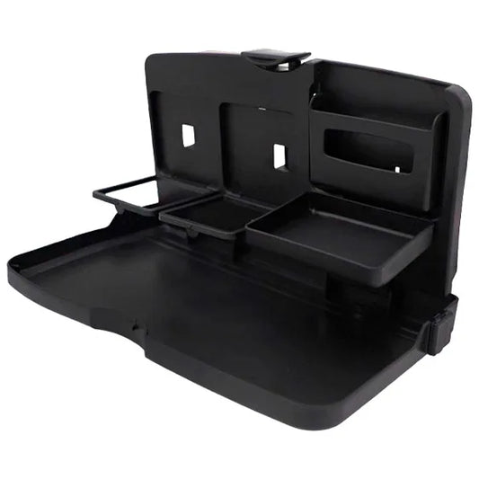Organizador plegable para asiento con soportes multifuncionales