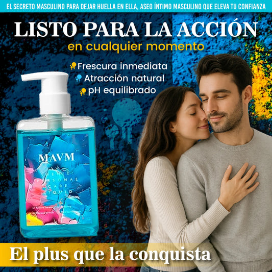 Gel íntimo masculino equilibra tu pH y con fragancia seductora