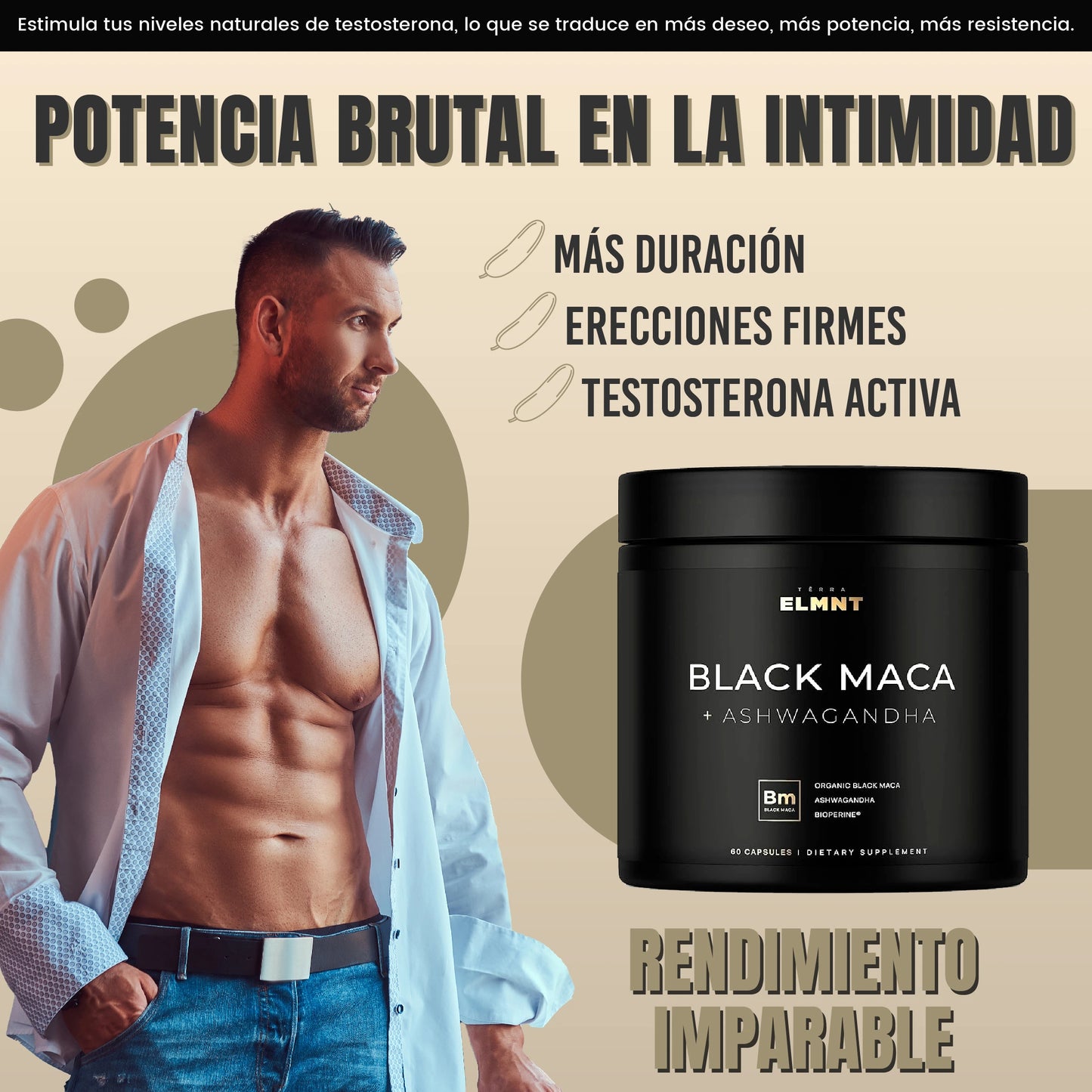 Estimulador Sexual para Elevar la Testosterona