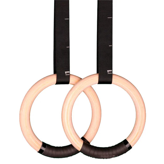 Anillas de gimnasia + correa de seguridad multiajustable