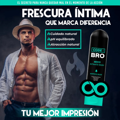 Gel íntimo masculino con pH y atracción para ellas