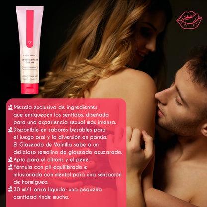 Estimulante íntimo comestible y potenciador del place