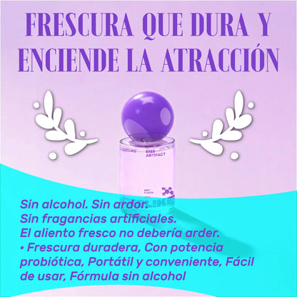 Spray oral con probióticos para mal aliento