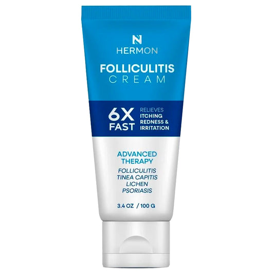 Tratamiento organico para la foliculitis del rostro y cuerpo