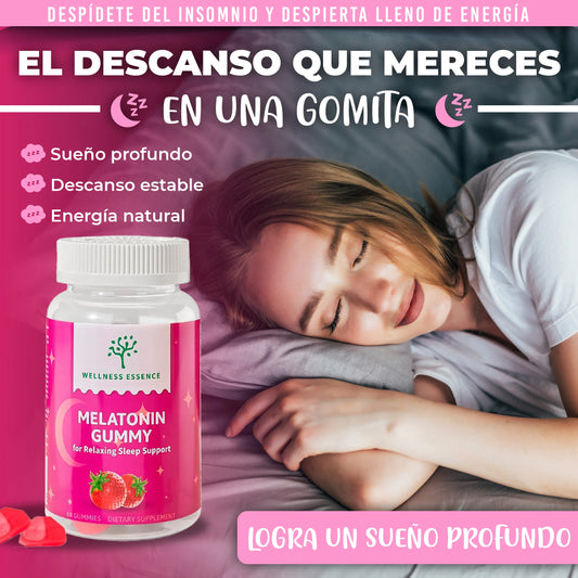 Gomitas veganas de melatonina | Relajación y sueño reparador