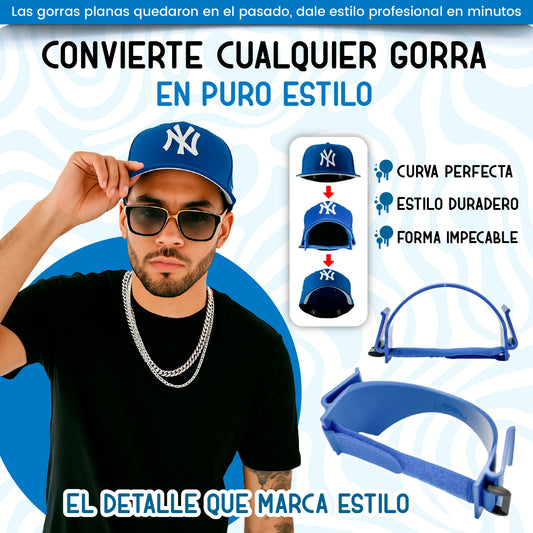 Moldeador profesional para curva de gorra
