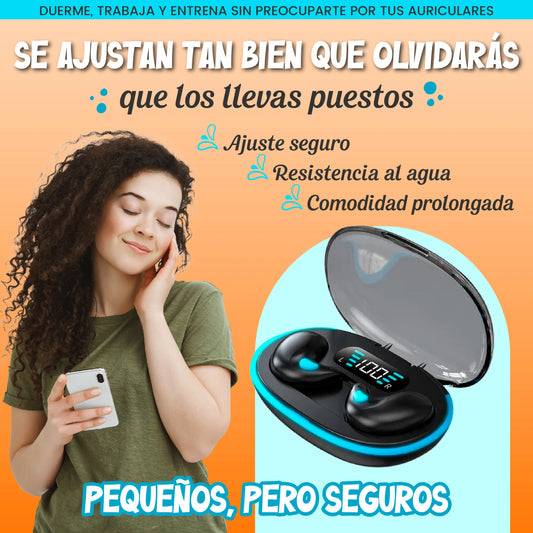 Auriculares ergonómicos a prueba de agua