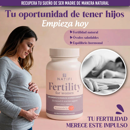 Vitaminas para Fertilidad y Embarazo Saludable