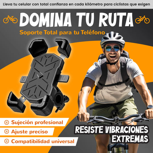 Soporte de teléfono profesional para bicicleta