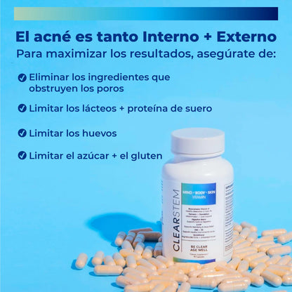 Suplemento para el acné hormonal