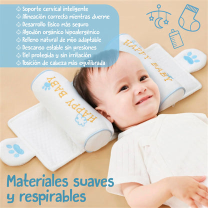 Almohada Ortopédica con Tejido Hipoalergénico y soporte cervical