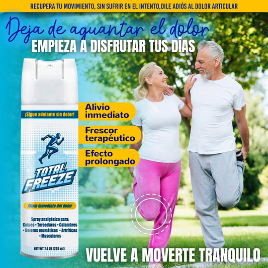 Spray frío analgésico para Alivio muscular inmediato