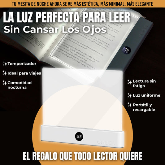Lámpara LED de Lectura con Temporizador y 3 Niveles de Luz