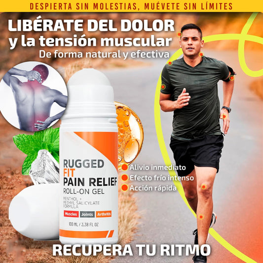 Rolón para alivio muscular y articular al instante | Fórmula 100% natural