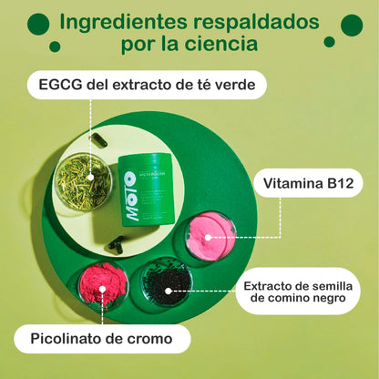 Suplemento vegano quemagrasa y Activa tu metabolismo