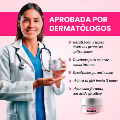 Crema Aclarante para zonas de la piel manchadas