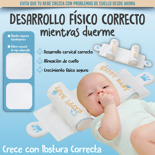 Almohada Ortopédica con Tejido Hipoalergénico y soporte cervical