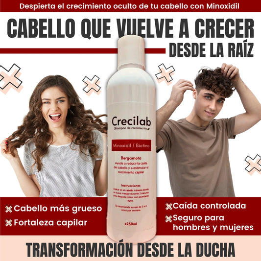 Shampoo con Minoxidil / Crecimiento Capilar