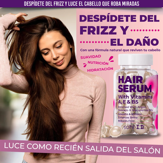 Suero capilar en capsulas reparador con tratamiento profesional