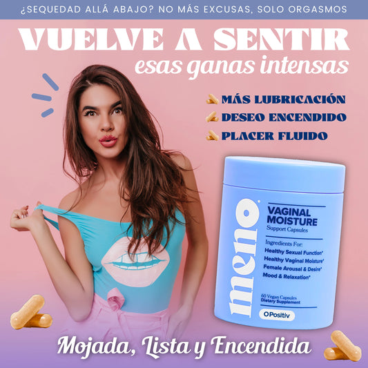 Cápsulas naturales para la lubricación vaginal