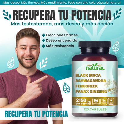 Suplemento Natural para el Rendimiento Sexual
