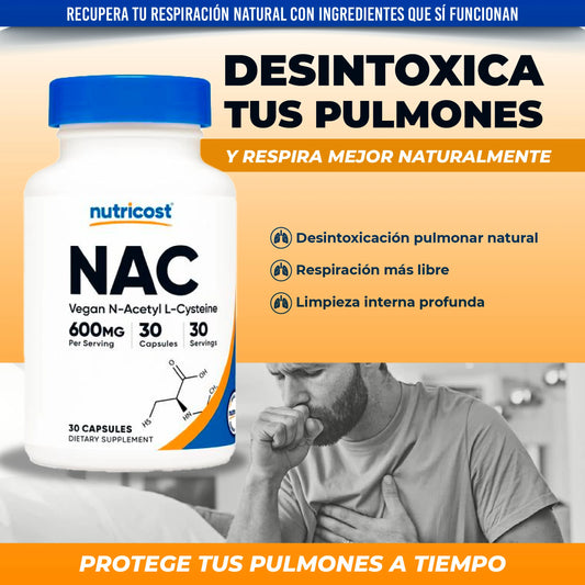 Limpia tus Pulmones y Expulsa el Moco 100% Natural