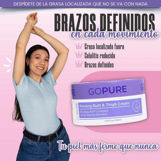 Crema Esculpidora y Tonificante para Brazos y Muslos