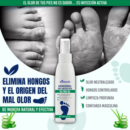 Desodorante orgánico para pies | Elimina los hongos y el mal olor