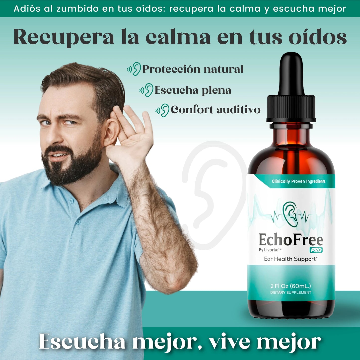 Bienestar Natural para la salud y claridad auditiva