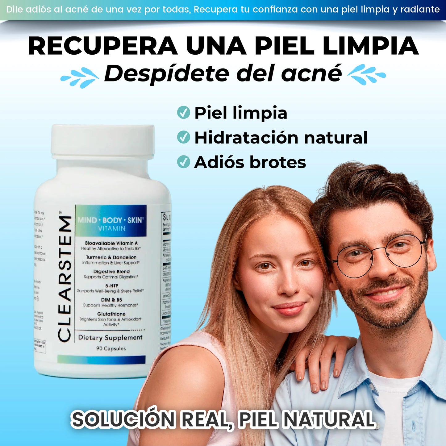 Suplemento para el acné hormonal