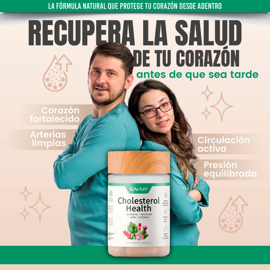 Suplemento natural para el colesterol y la salud cardíaca