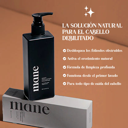 Champú activador de raíces para el crecimiento del cabello