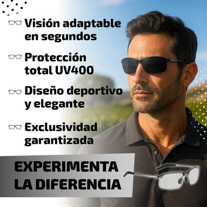 Gafas fotocromáticas inteligente y protección UV400
