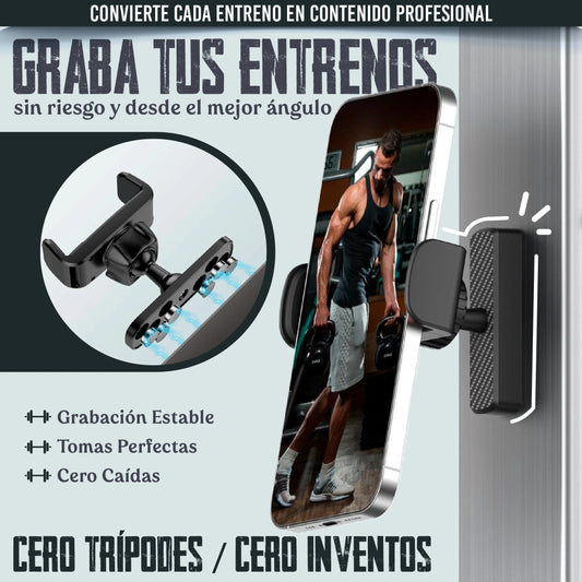 Soporte Magnético Ajustable para Gimnasio