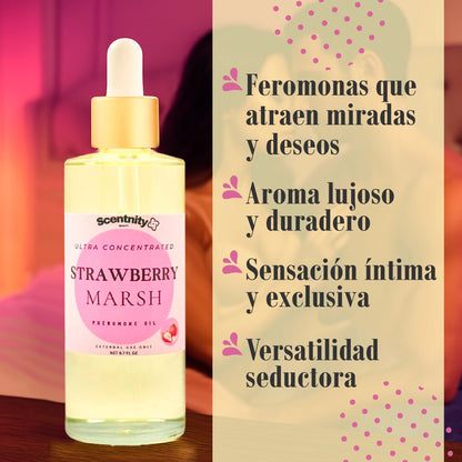Aceite perfumado de lujo con feromonas