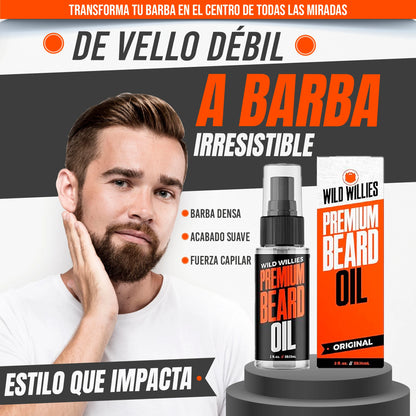 Suero en aceite Potenciador para barba con biotina