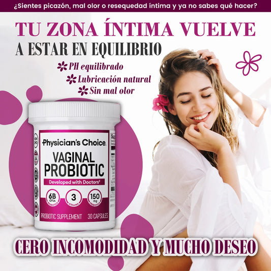Probiótico vaginal regenerador de Ph