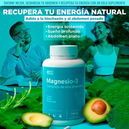 Magnesio | Energía, Sueño y Recuperación Total