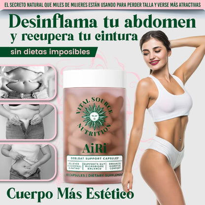 Capsulas Reduce la hinchazón y regula tu metabolismo